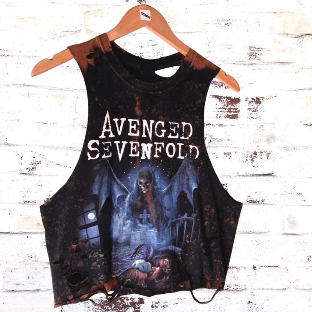 Avenged Sevenfold - Nightmare Distressed Band Tee