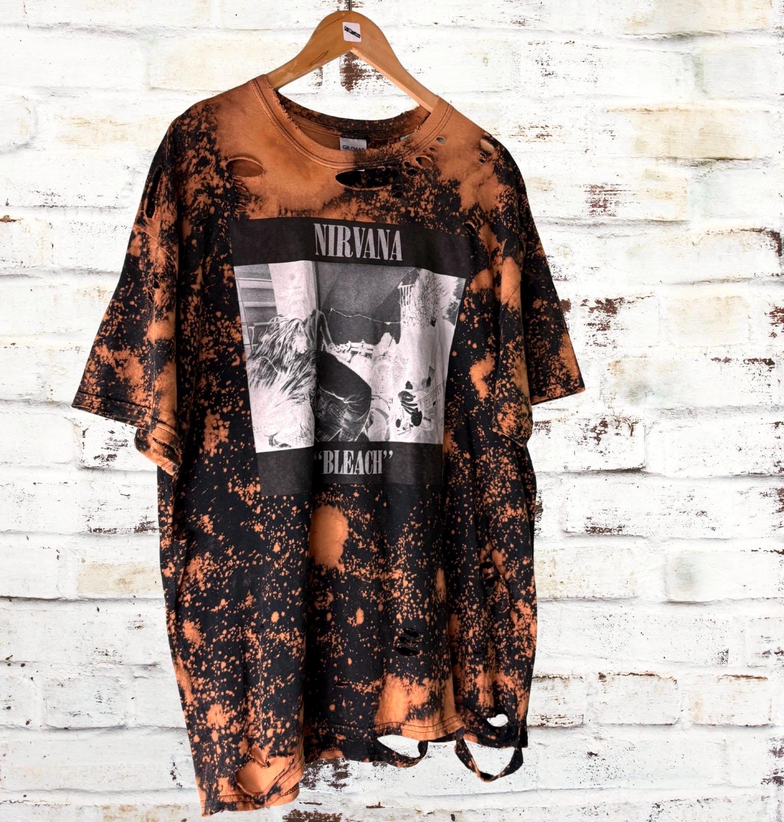 Nirvana Bleach Custom Band Shirt