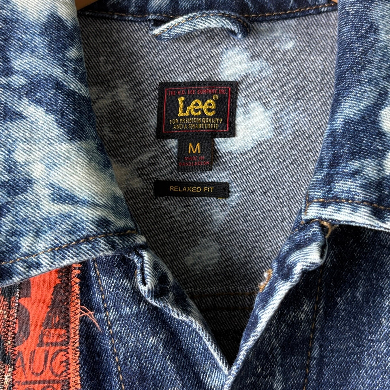 SEDATED - Custom Punk Rock Patch Denim Jacket - Acid Wash Jean Jacket