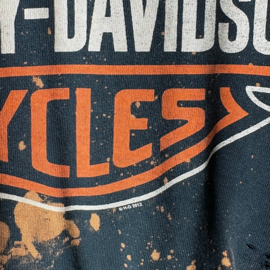 Harley Davidson Classic Logo Cropped Tee