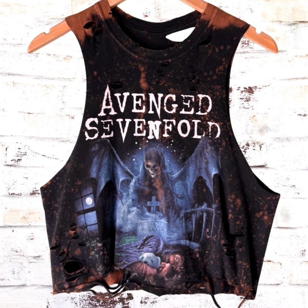 Avenged Sevenfold - Nightmare Distressed Band Tee