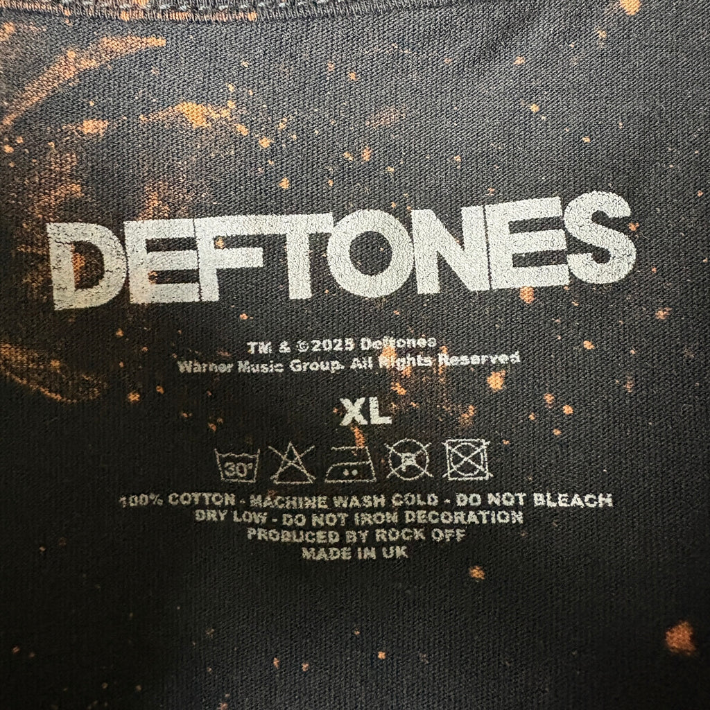 Deftones - Bleached Distressed cropped Band Tee