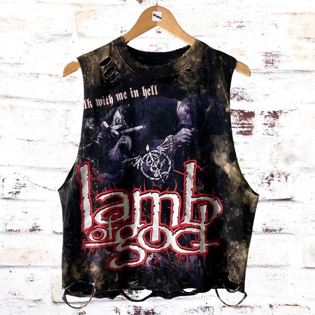 Lamb Of God Distressed Tee
