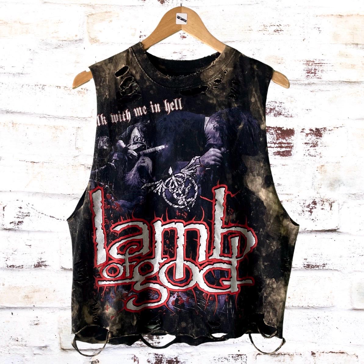 Lamb Of God Distressed Tee