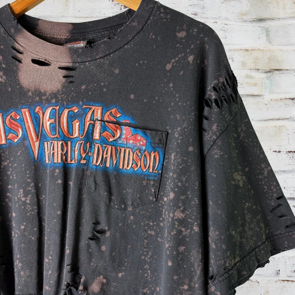 Harley Davidson Las Vegas Cropped Tee
