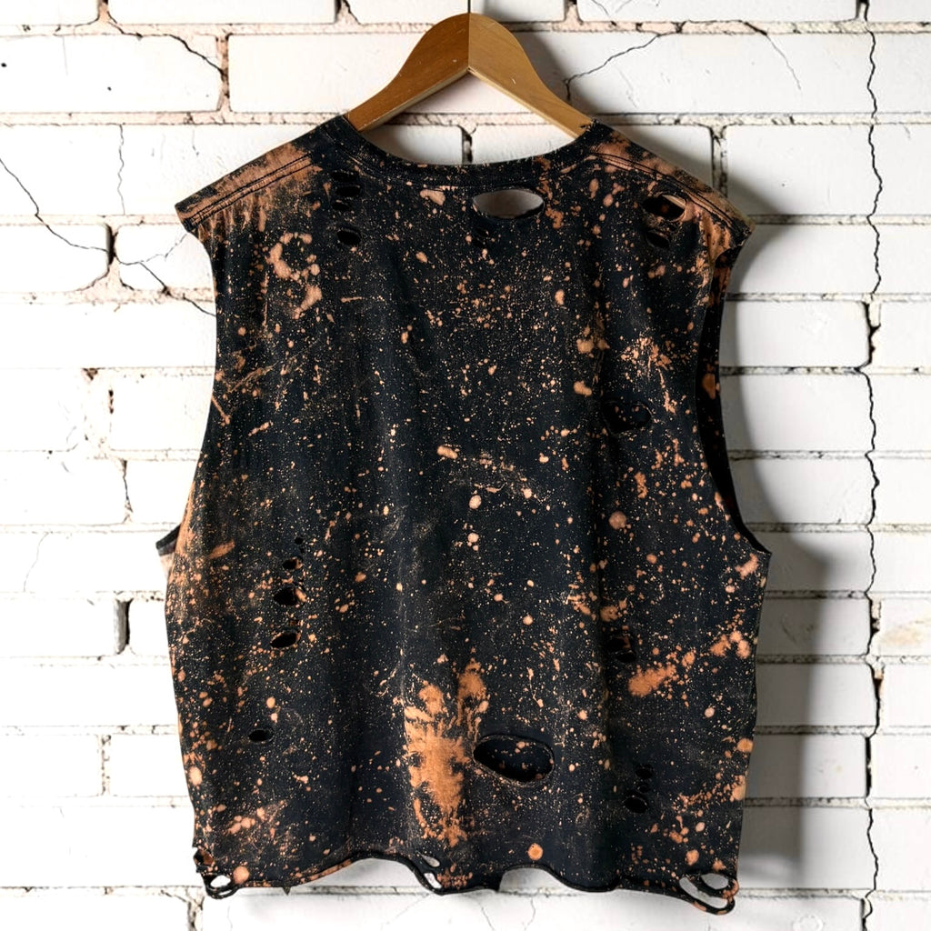 Poison - Open Up And Say… Ahh! Bleached Distressed Tee