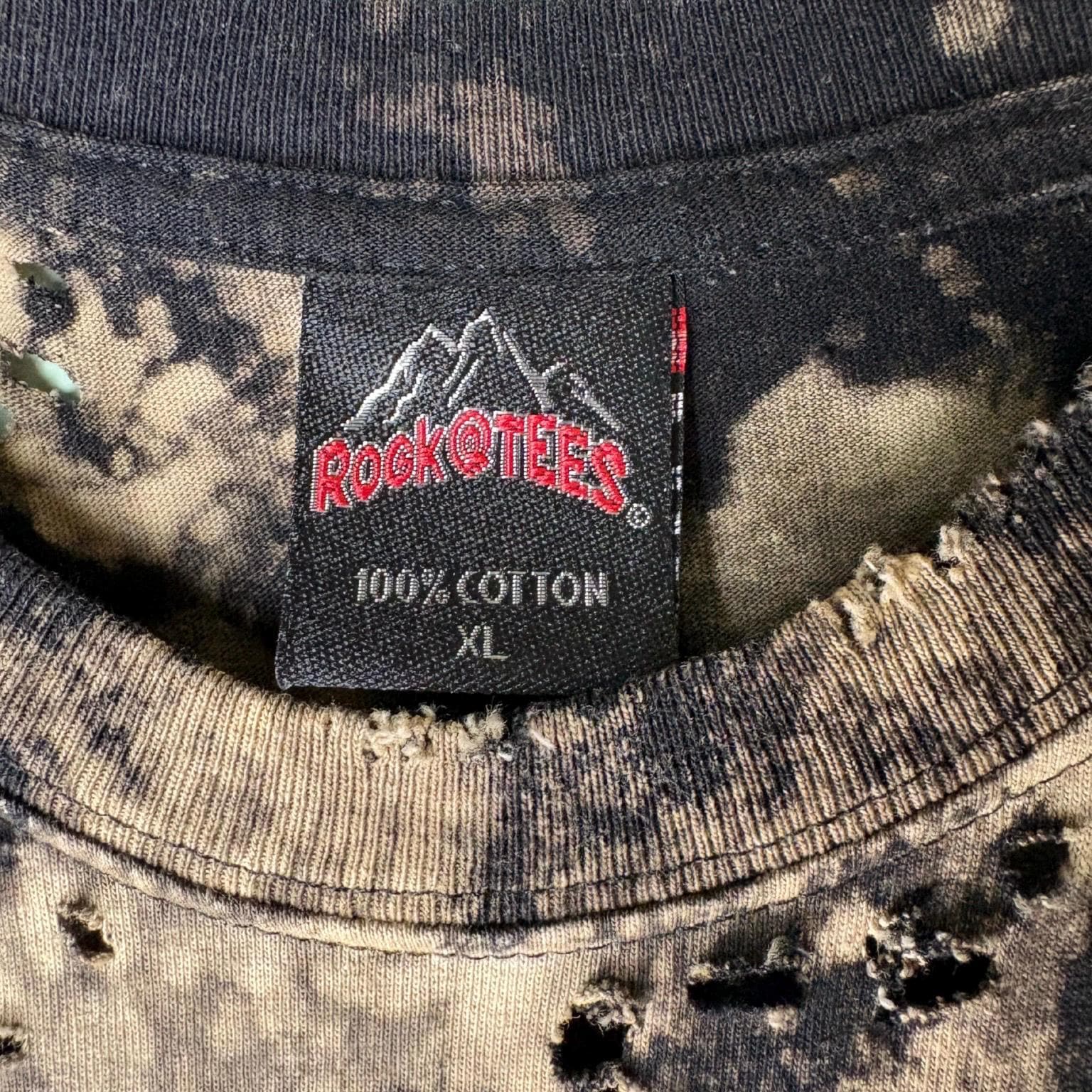 Guns n Roses Distressed Bleached Tee