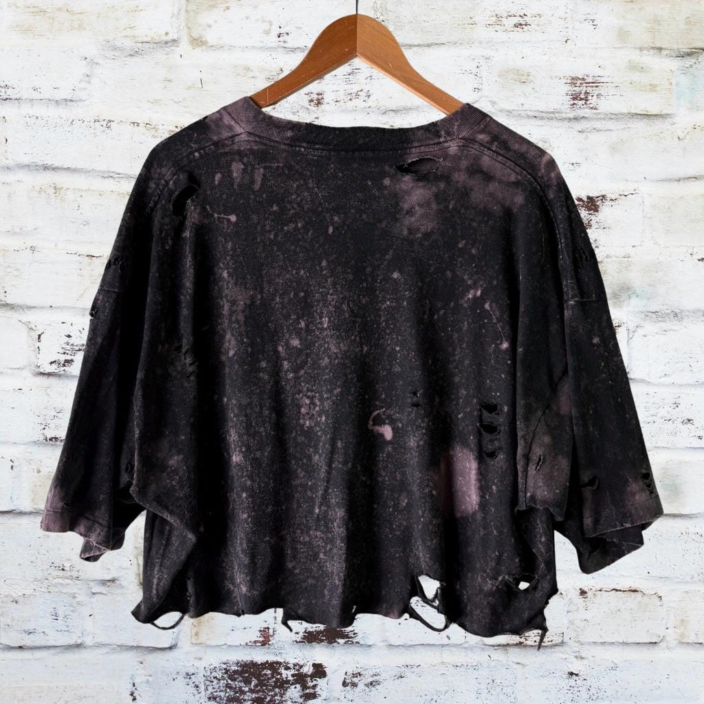 Harley Davidson Classic Logo Bleached Cropped Tee