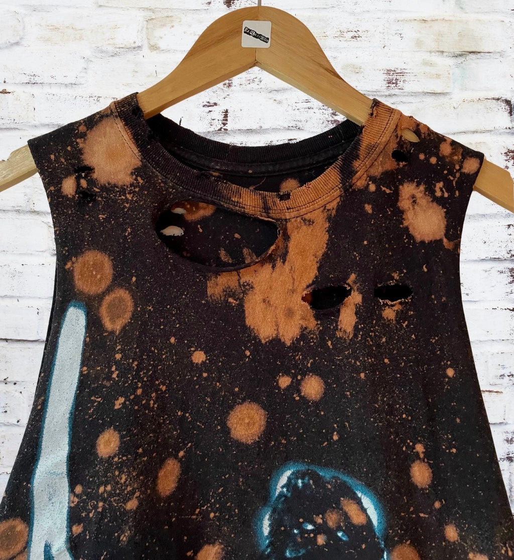 The Fog Distressed Cropped T-Shirt