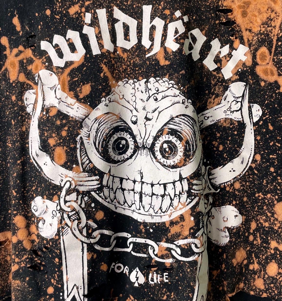 The Wildhearts - Wildheart For Life Bleached Tee