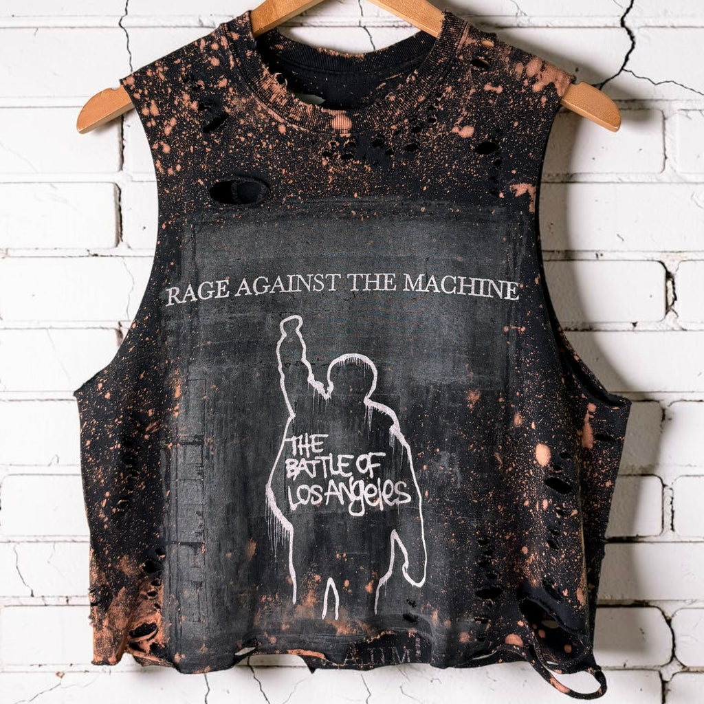 Rage Against The Machine - The Battle Of Los Angeles Cropped Tee