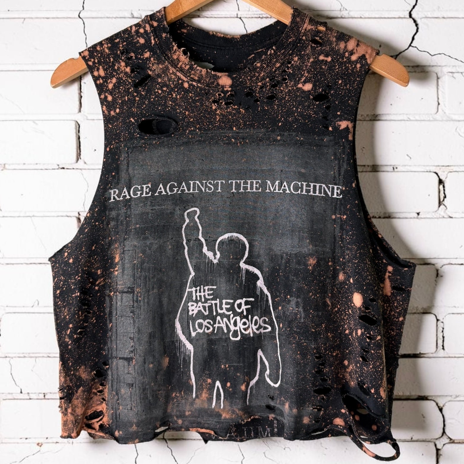 Rage Against The Machine - The Battle Of Los Angeles Cropped Tee