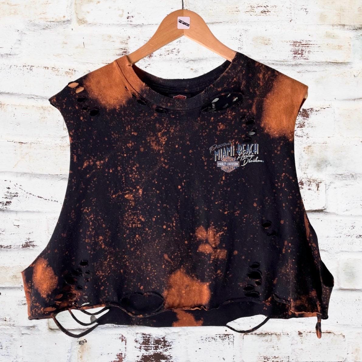 Harley Davidson Miami Distressed T-Shirt