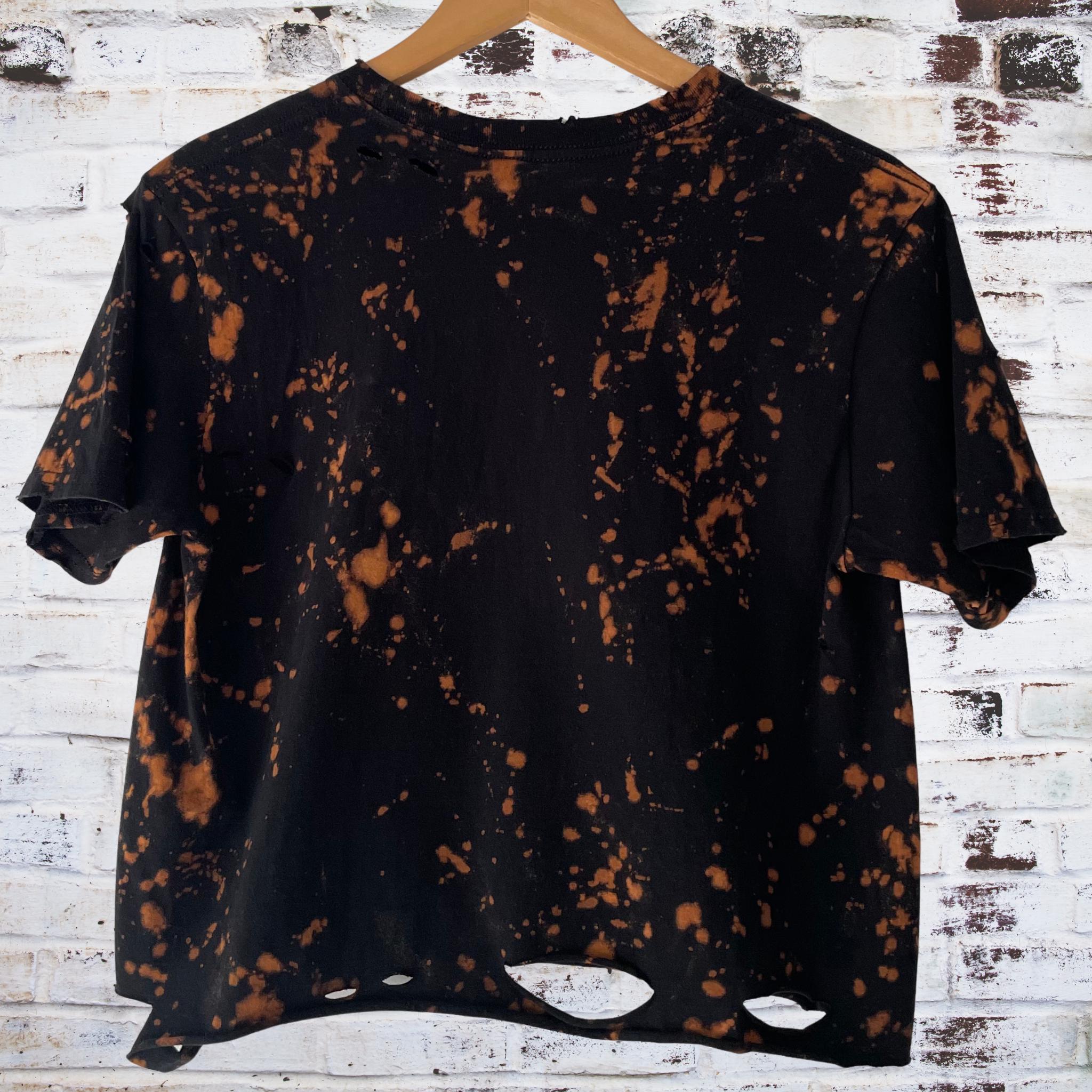 The Exorcist Bleached Distressed T-Shirt