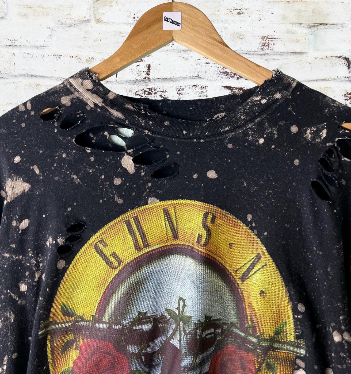 Guns n roses Classic Logo Cropped Tee
