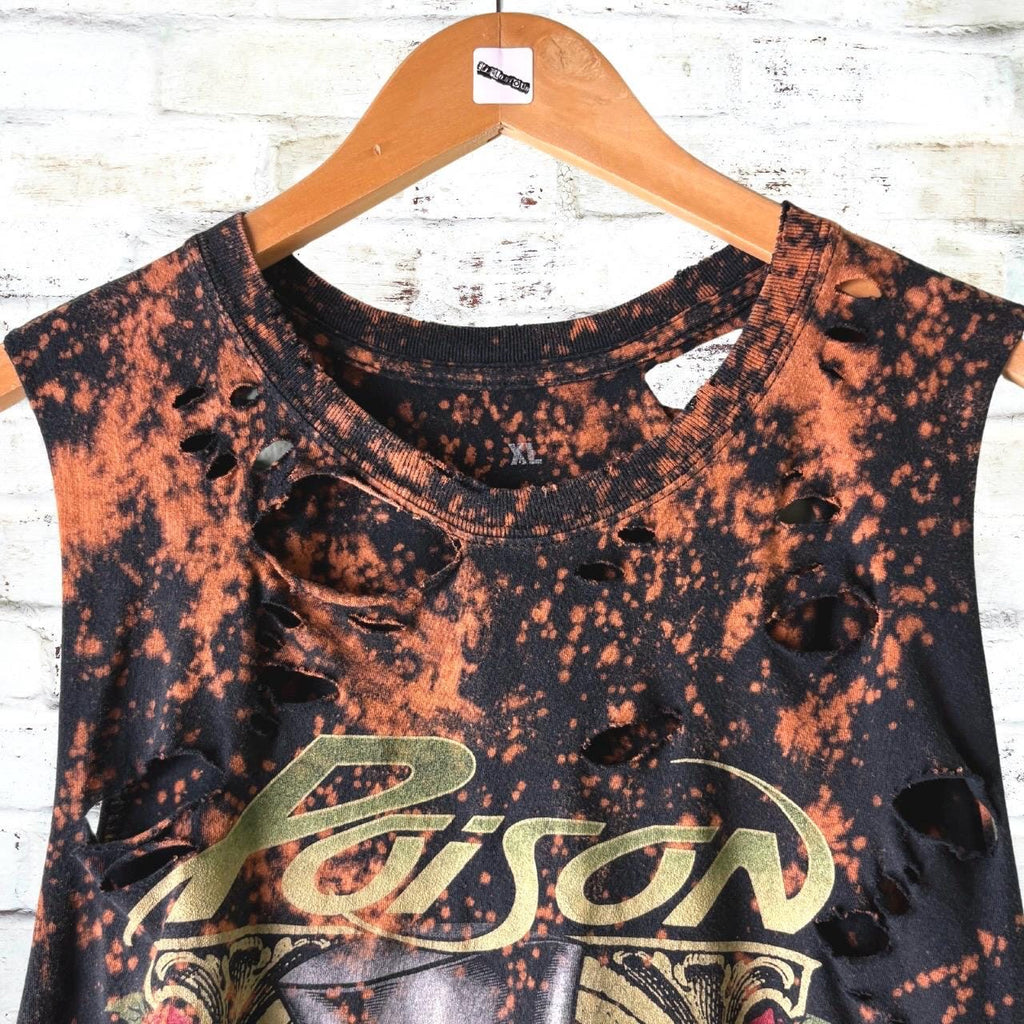 Poison - In Poison We Trust Bleached Band Tee