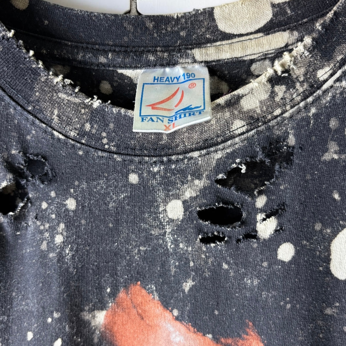 Elvis Bleached Vintage Graphic Tee