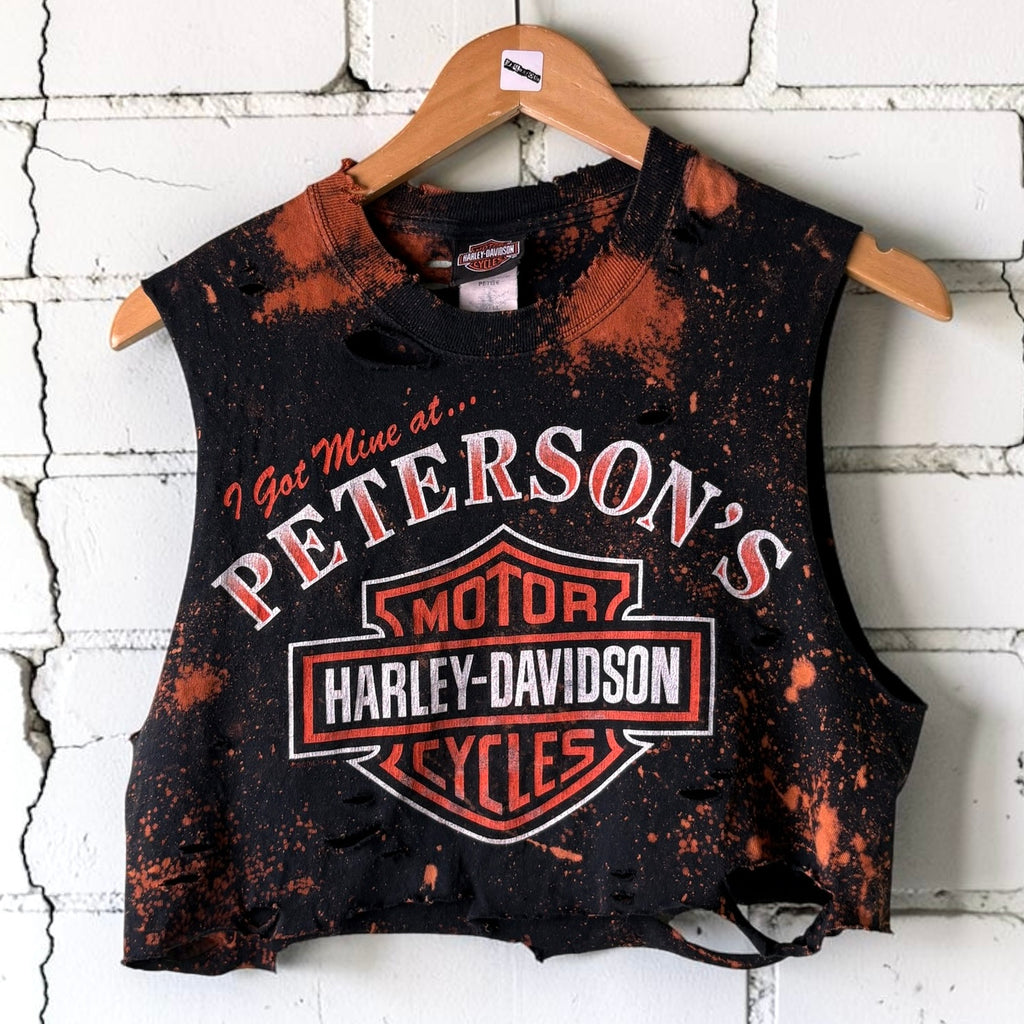Harley Davidson Florida Bleached Classic Logo Tee