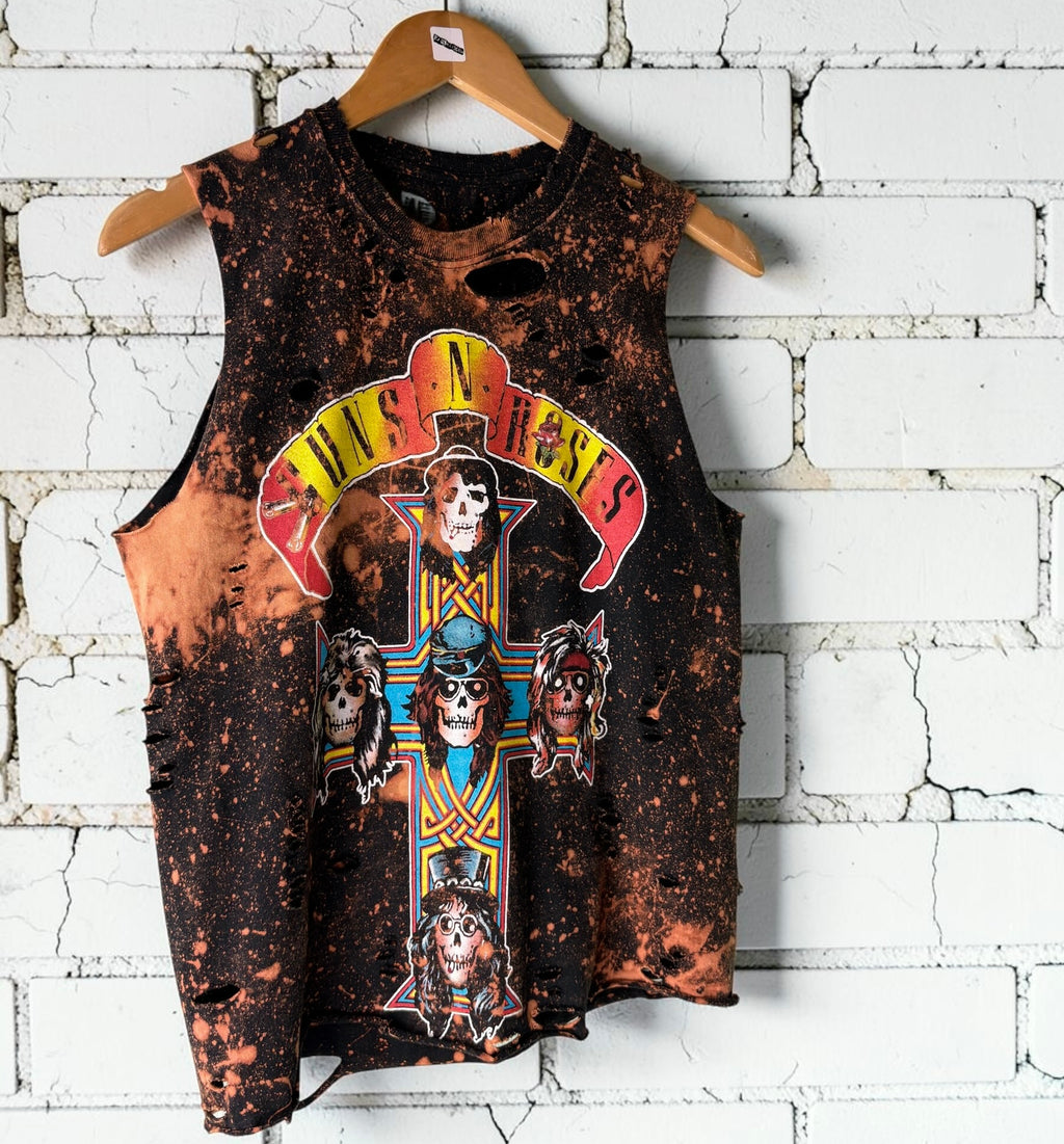 Guns N Roses Distressed Appetite For Destruction Tee