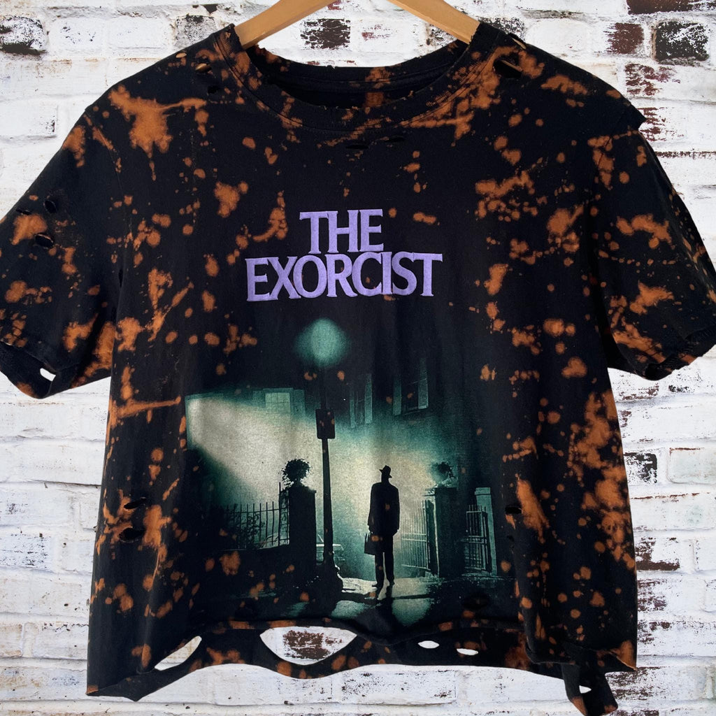 The Exorcist Bleached Distressed T-Shirt