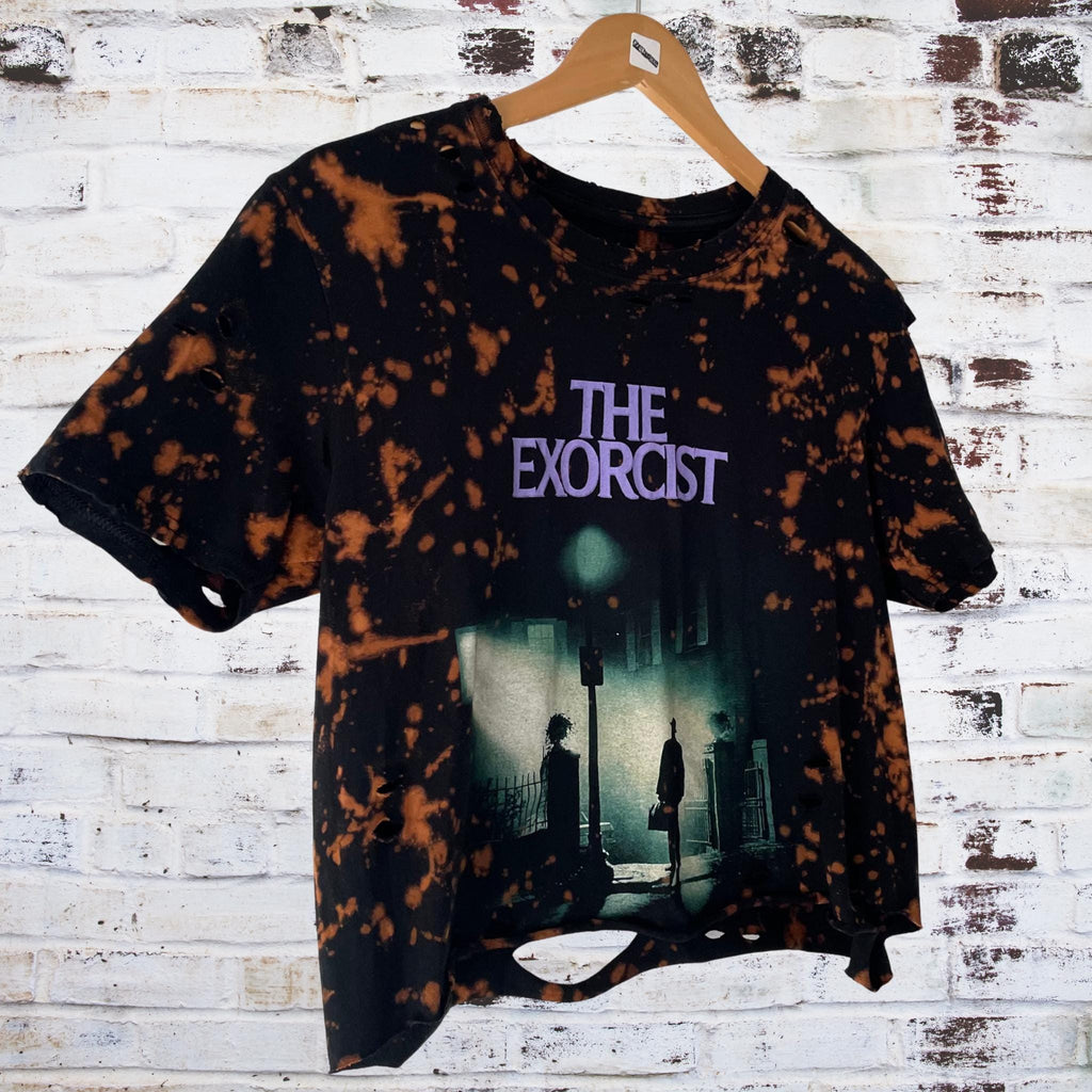 The Exorcist Bleached Distressed T-Shirt