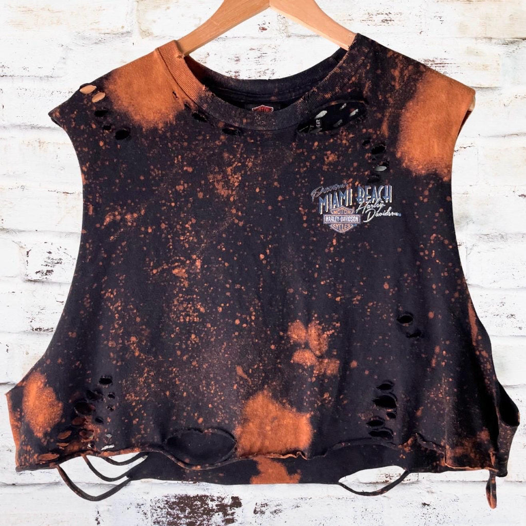 Harley Davidson Miami Distressed T-Shirt