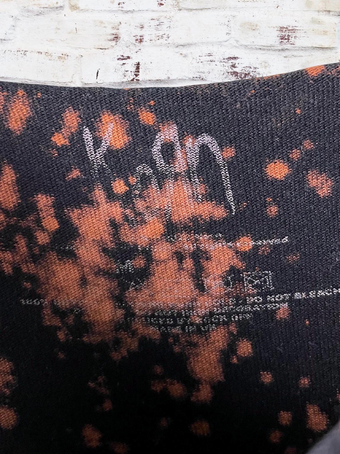 Korn Bleached Distressed Band Shirt