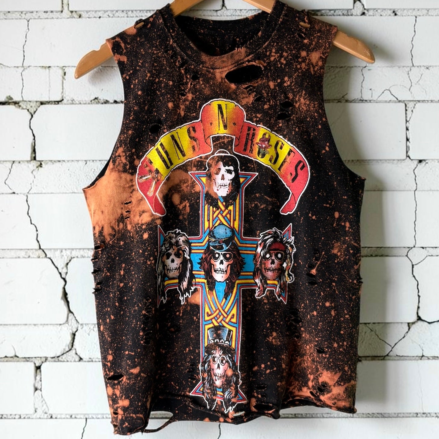 Guns N Roses Distressed Appetite For Destruction Tee