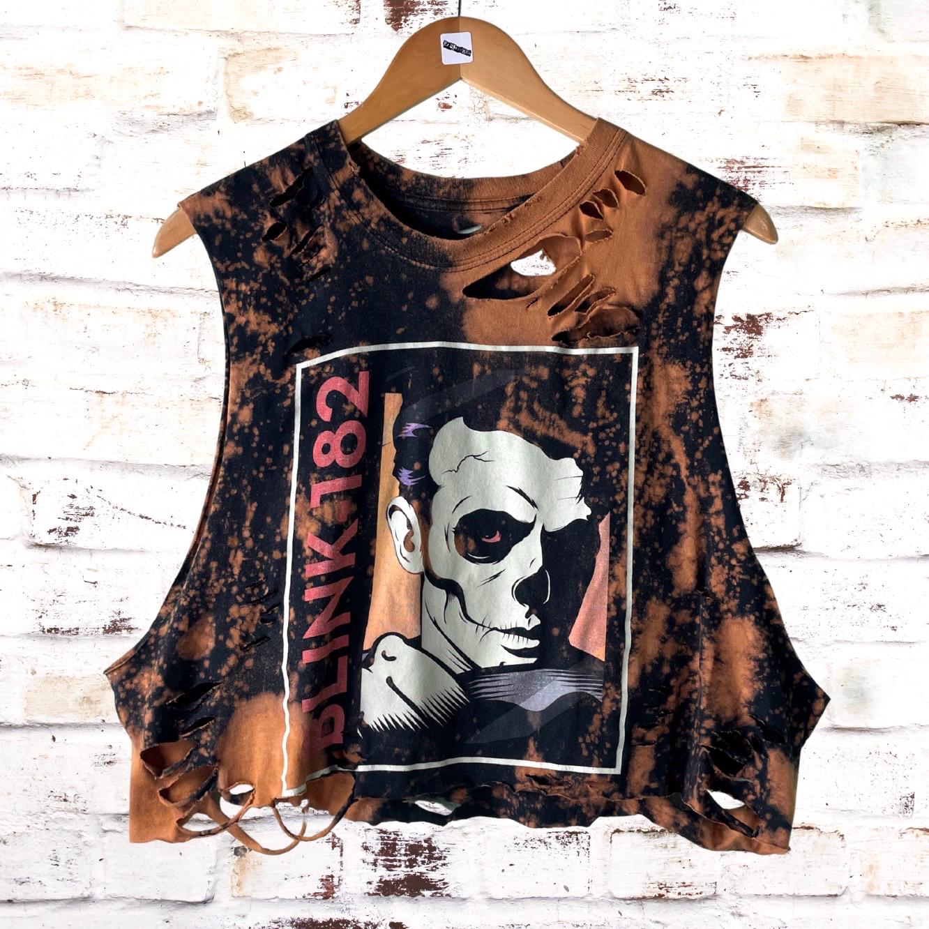 Blink 182 Distressed Tour Tee