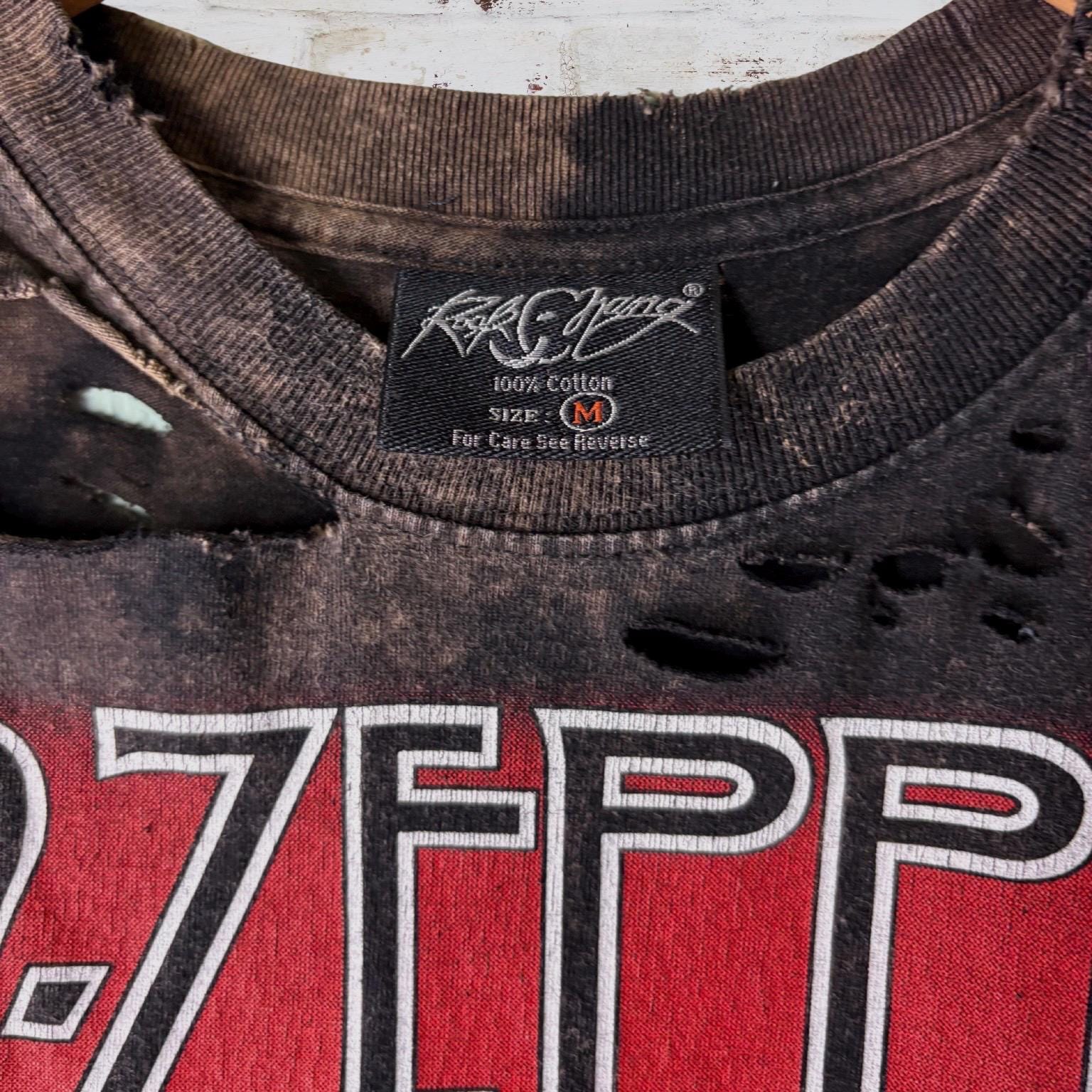 Led Zeppelin Swan Song Distressed Tee