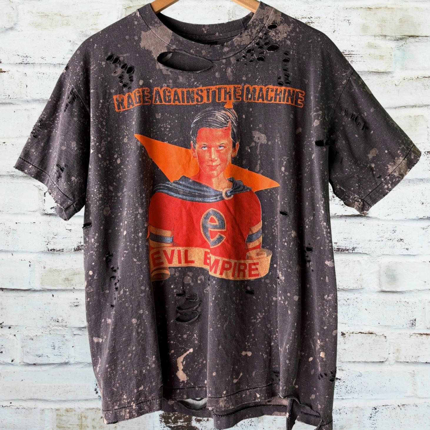 Rage Against The Machine - Evil Empire Thrashed Tee