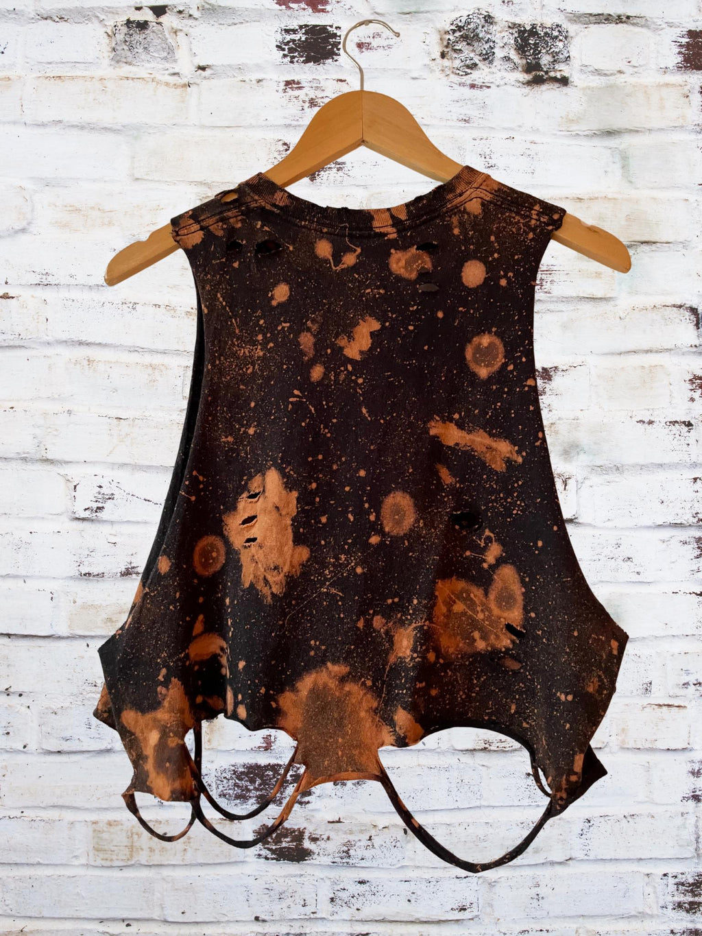 The Fog Distressed Cropped T-Shirt