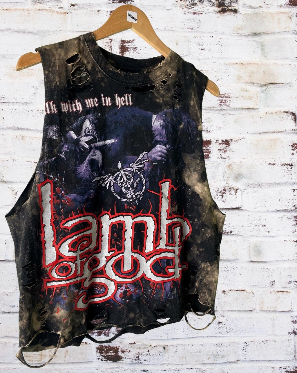 Lamb Of God Distressed Tee