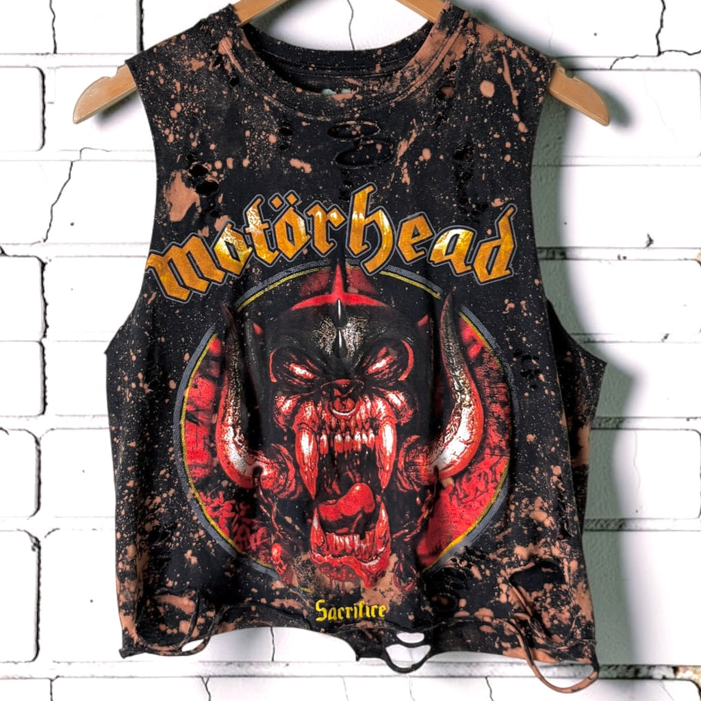 Motörhead Bleached Distressed Band Tee