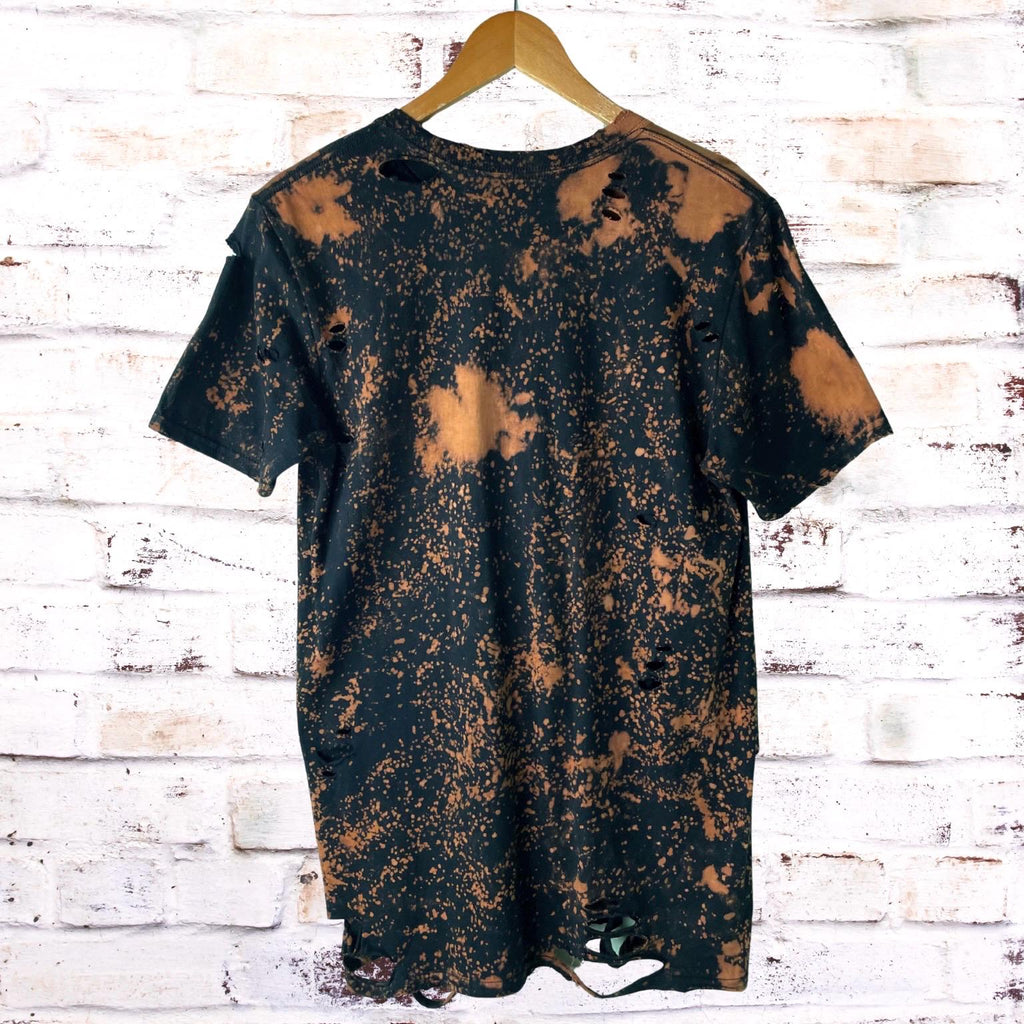 Iron Maiden The Number Of The Beast Distressed Tee