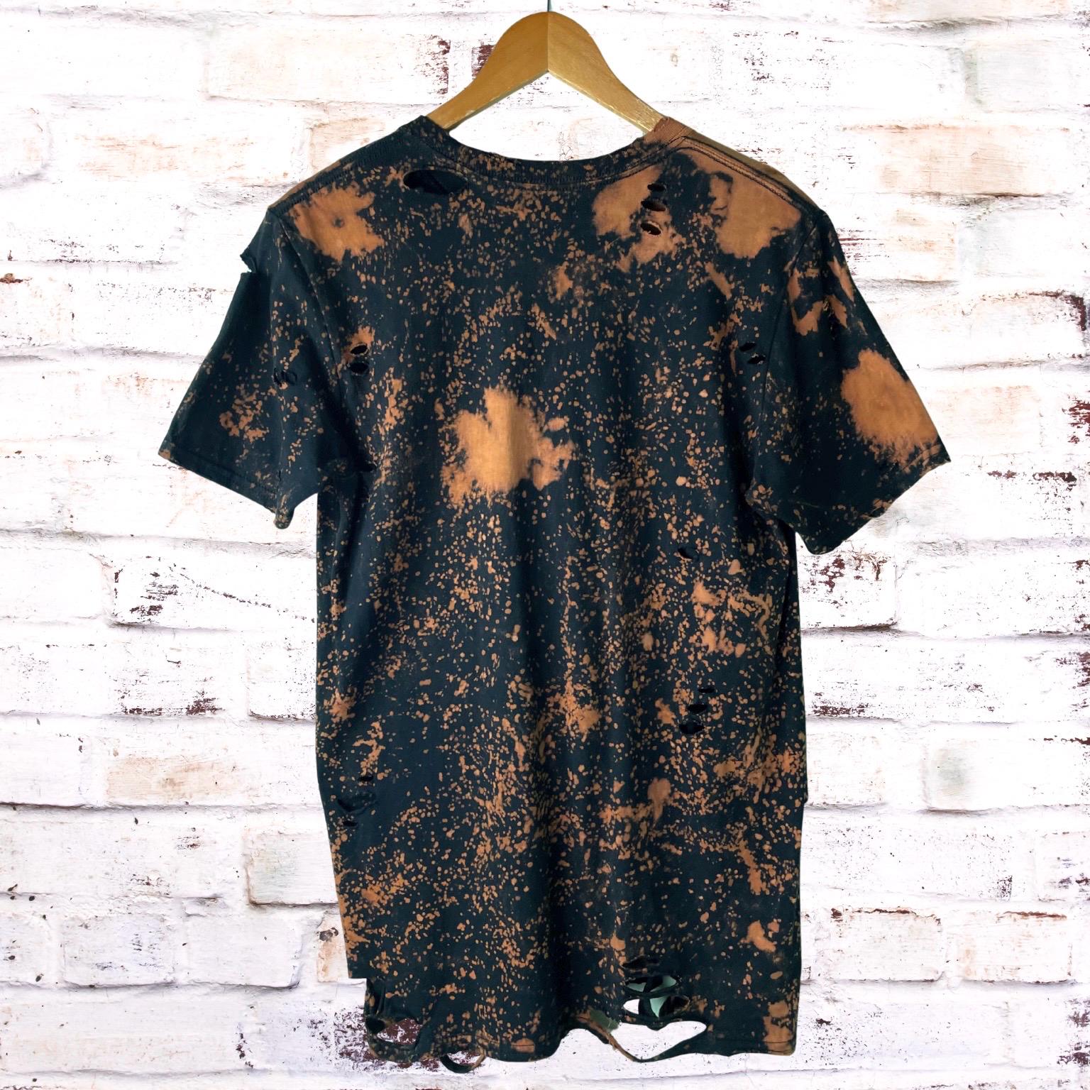 Iron Maiden The Number Of The Beast Distressed Tee