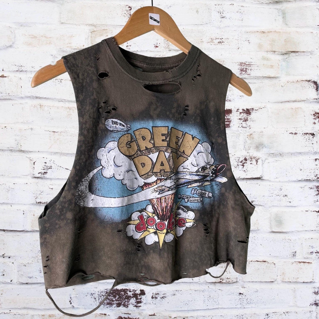 Green Day Dookie Cropped T-Shirt