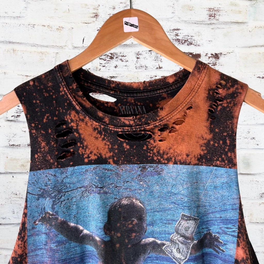 Nirvana Nevermind Bleached Custom Band Tee