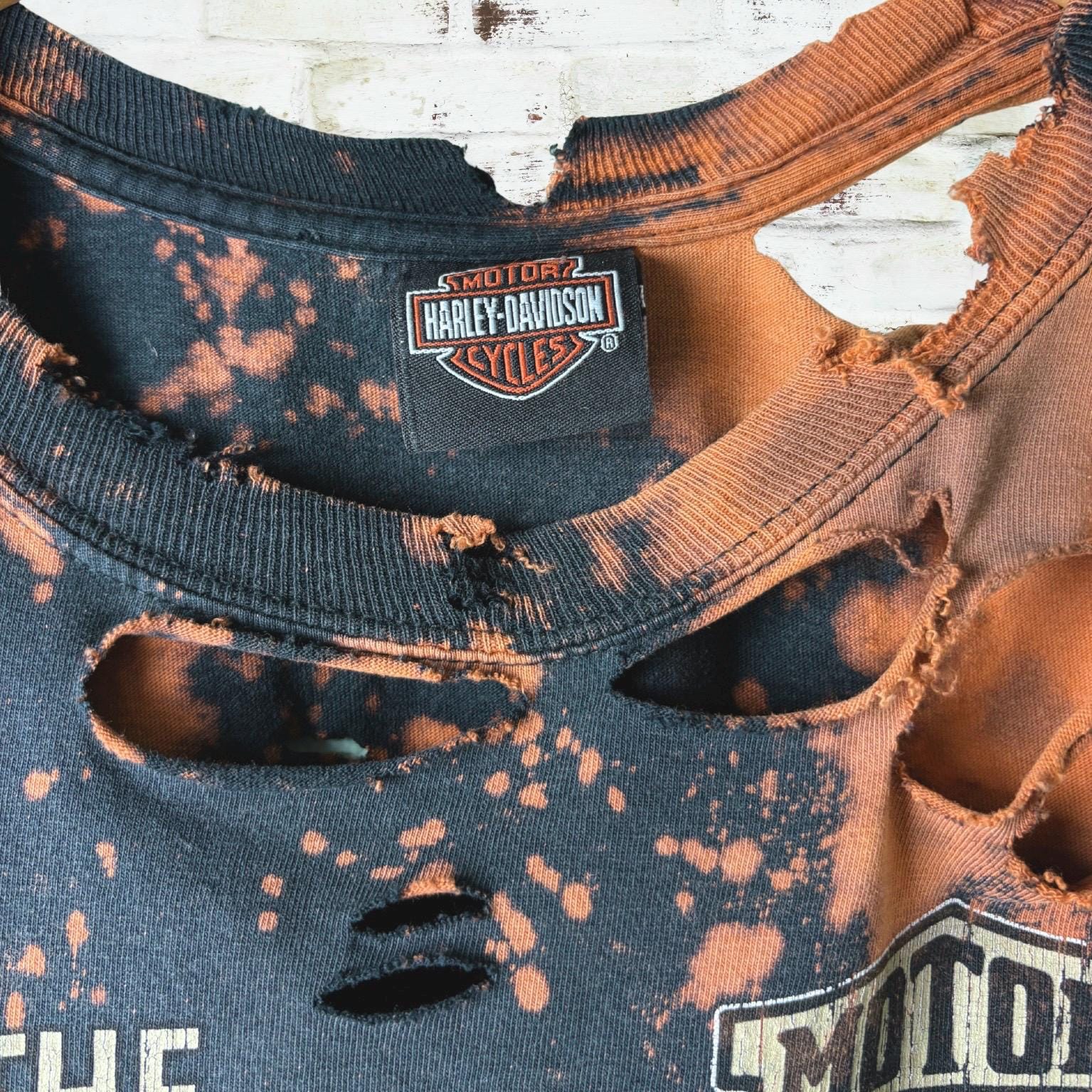 Harley Davidson Fargo Shredded Tee