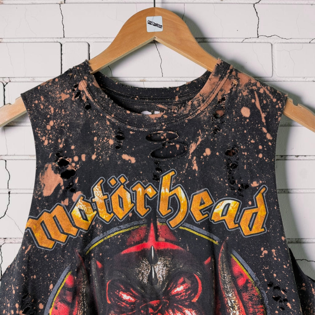 Motörhead Bleached Distressed Band Tee