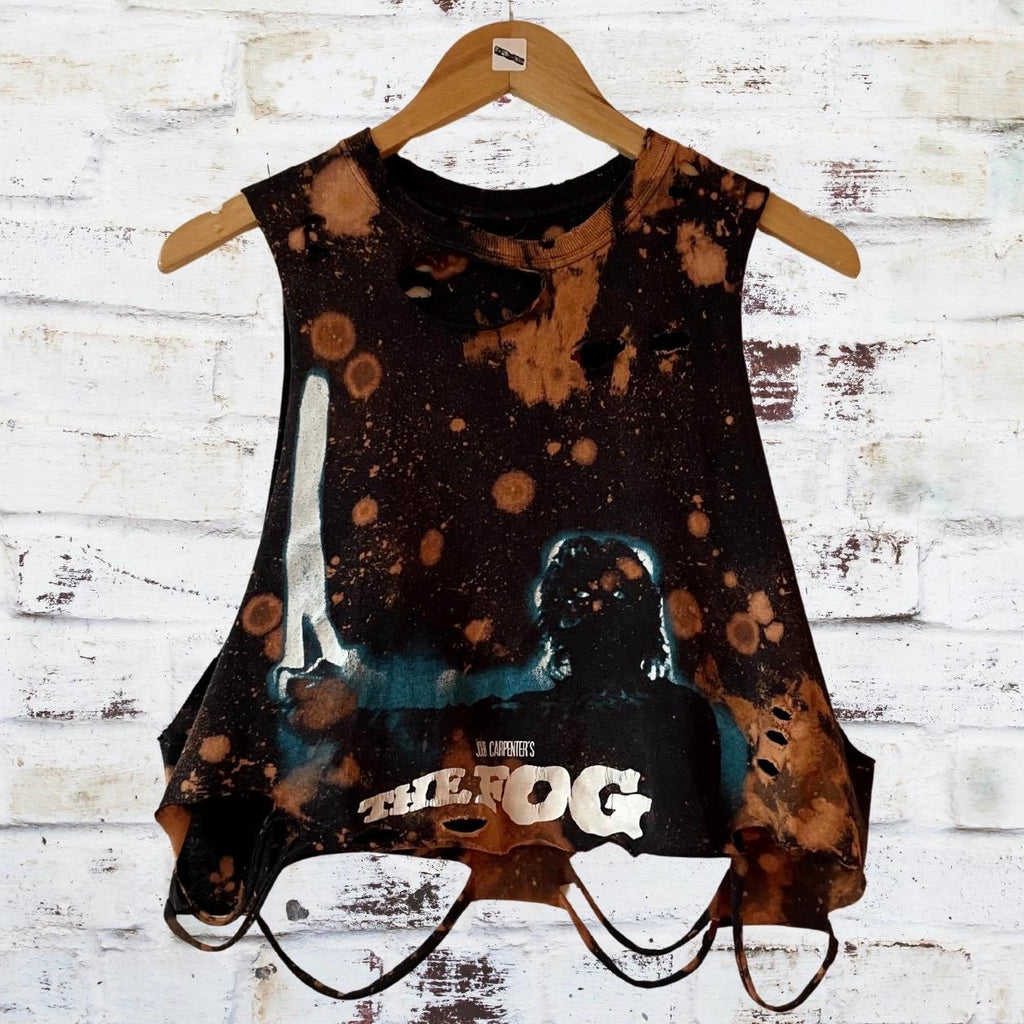 The Fog Distressed Cropped T-Shirt