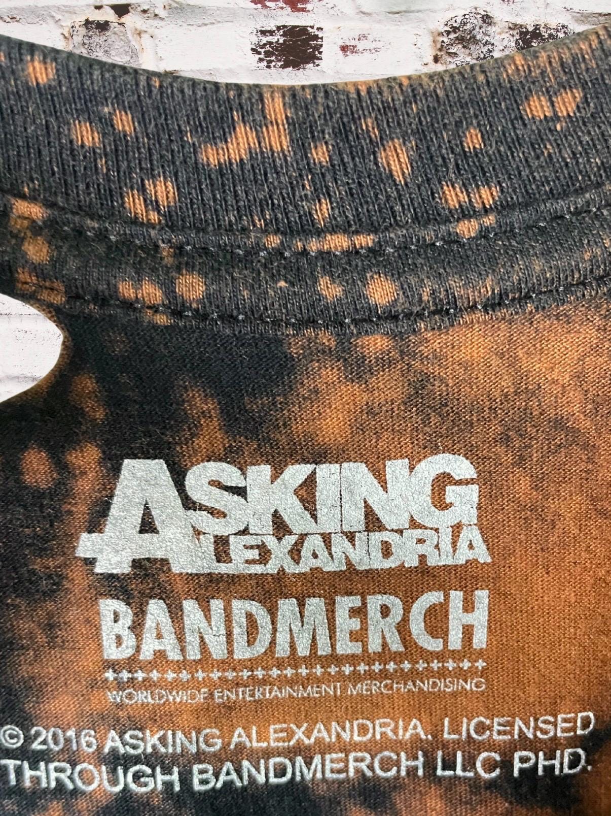Asking Alexandria Cropped Band Shirt