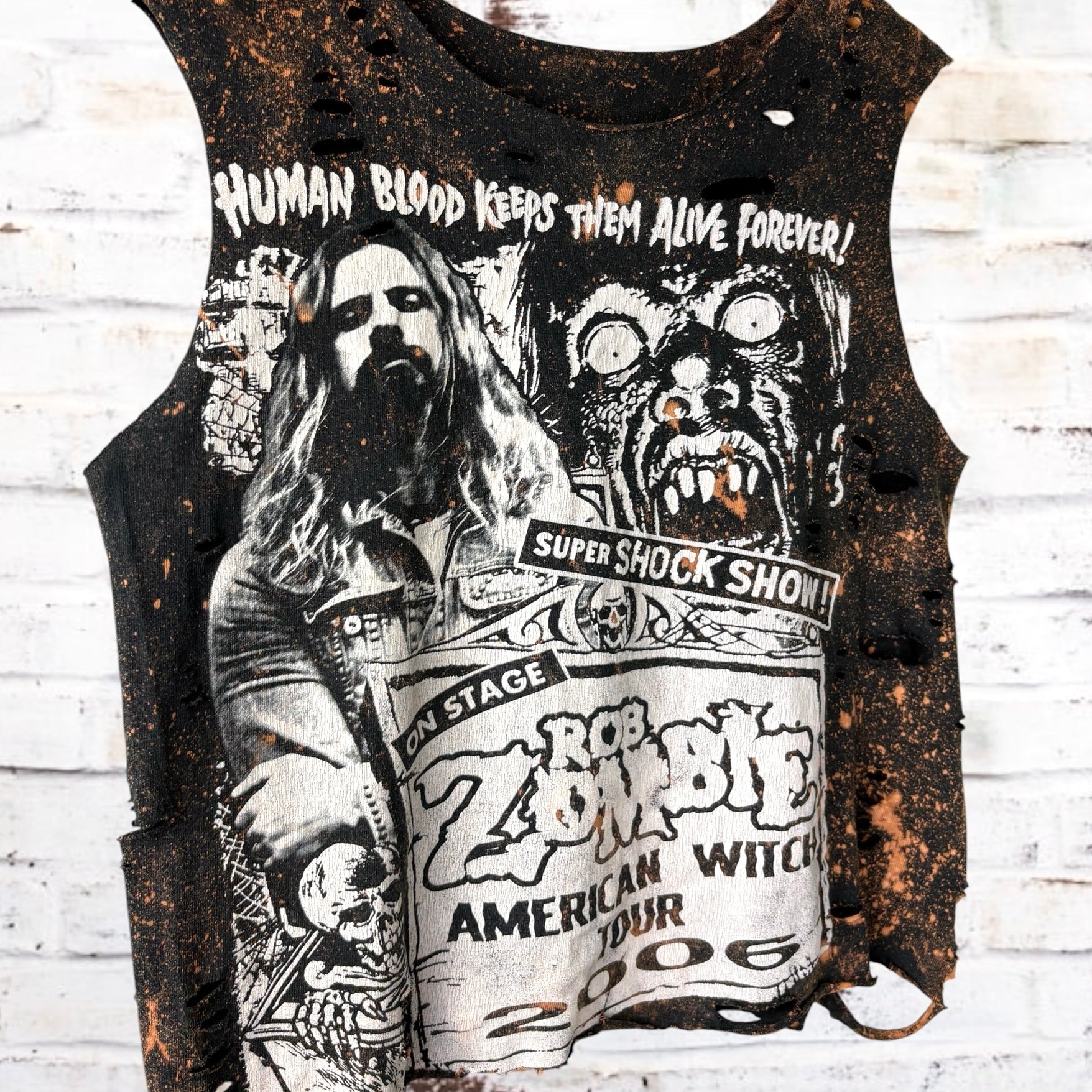 Rob Zombie American Witch Distressed Tee