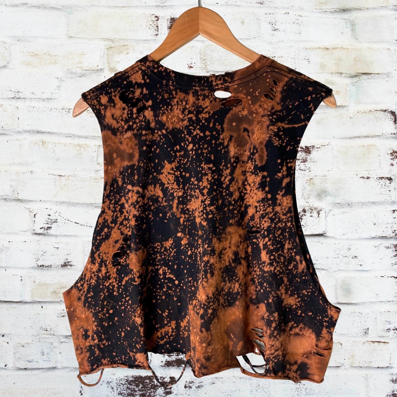 Elastica Distressed Band Shirt