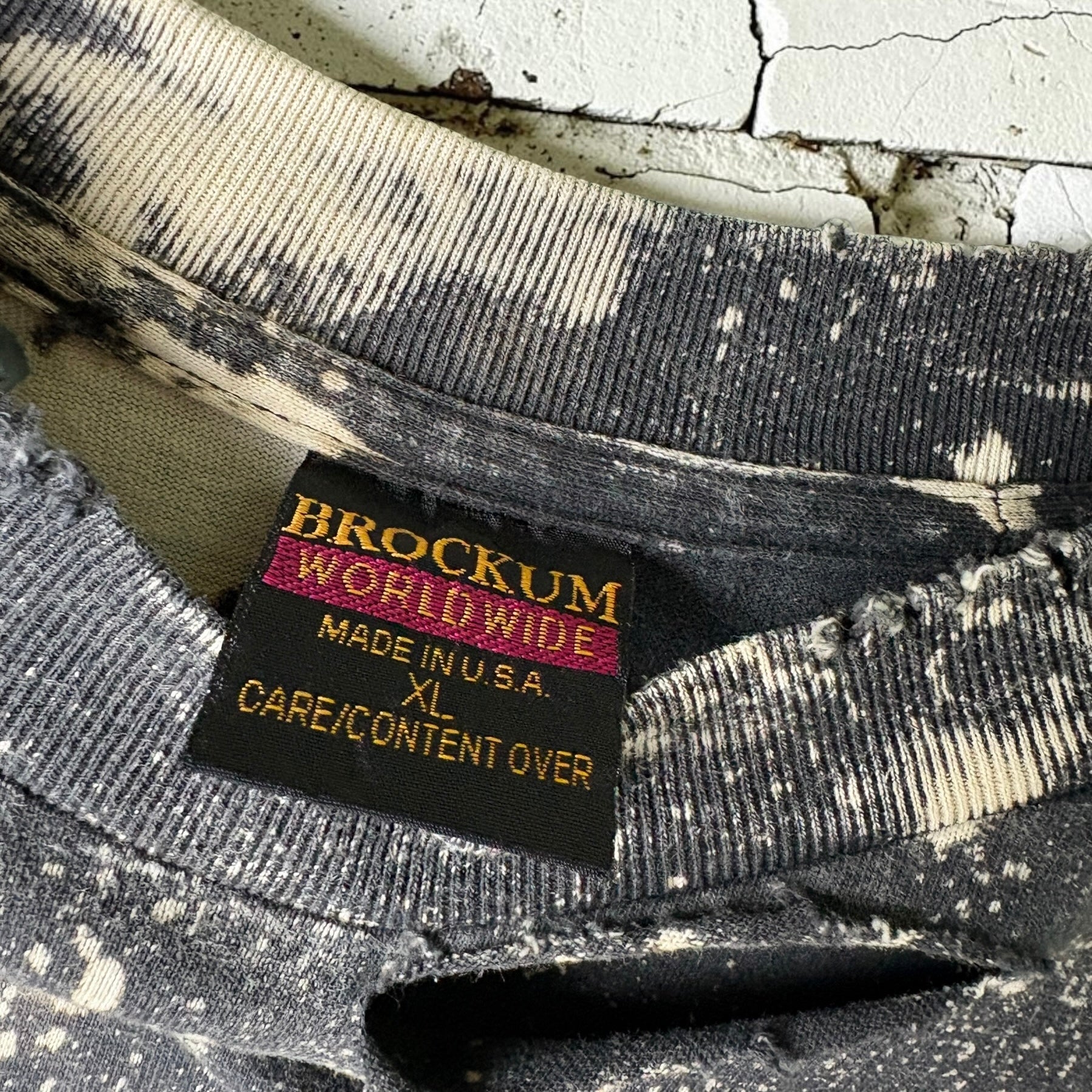 Korn Issues Bleached Distressed Band Tee