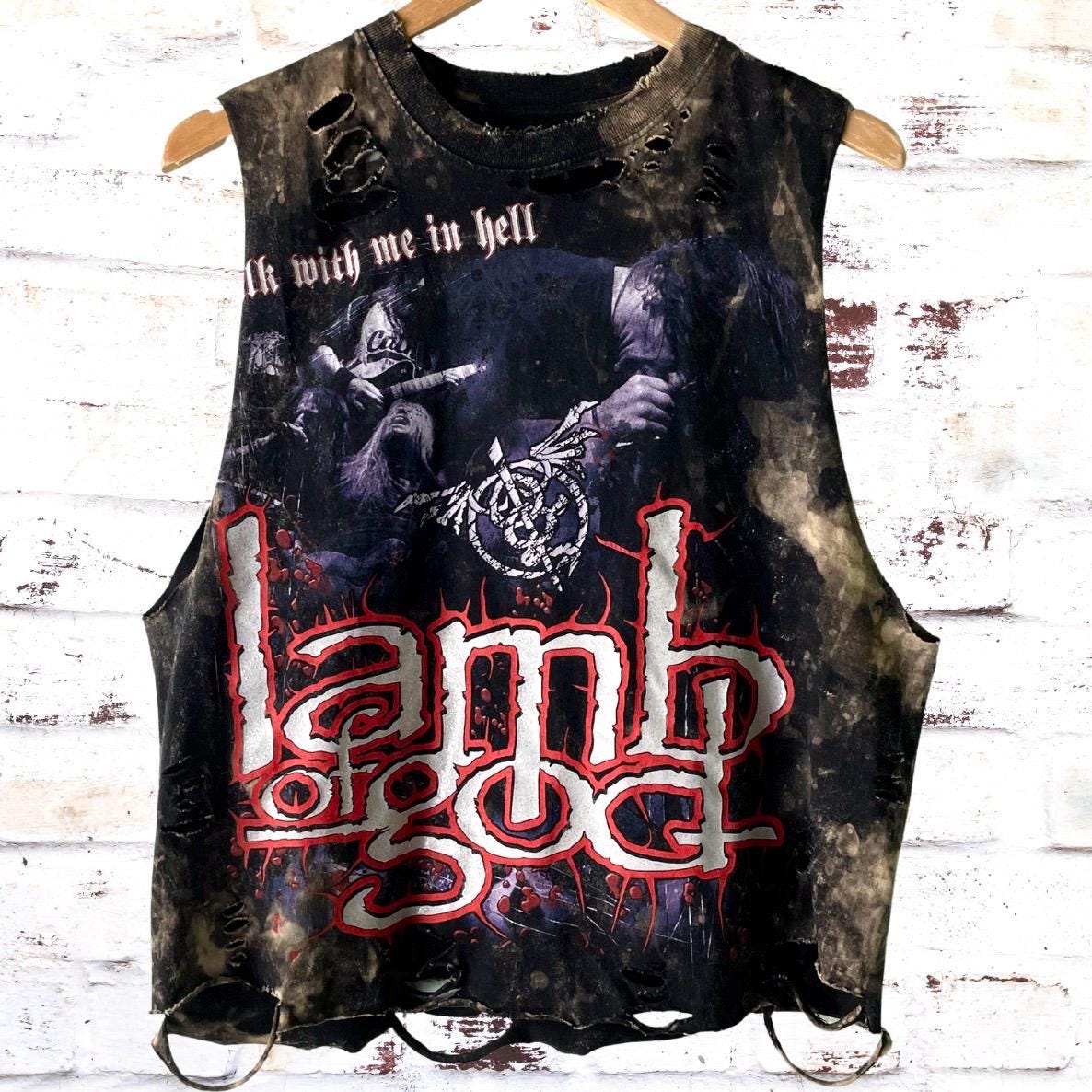 Lamb Of God Distressed Tee