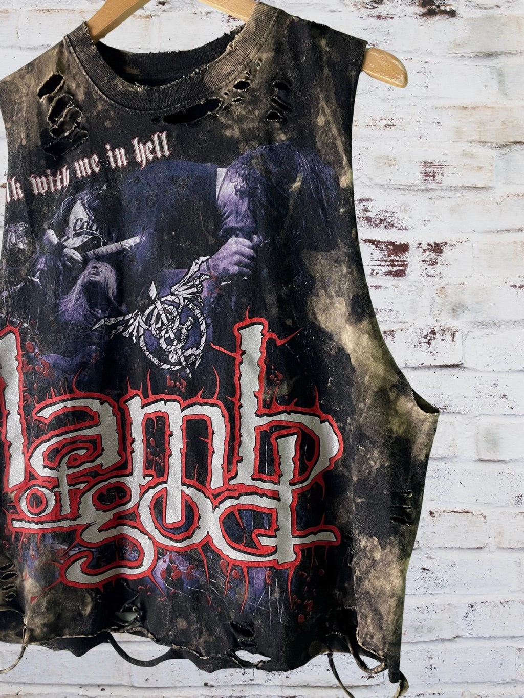 Lamb Of God Distressed Tee
