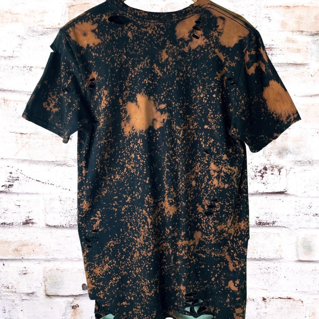 Iron Maiden The Number Of The Beast Distressed Tee