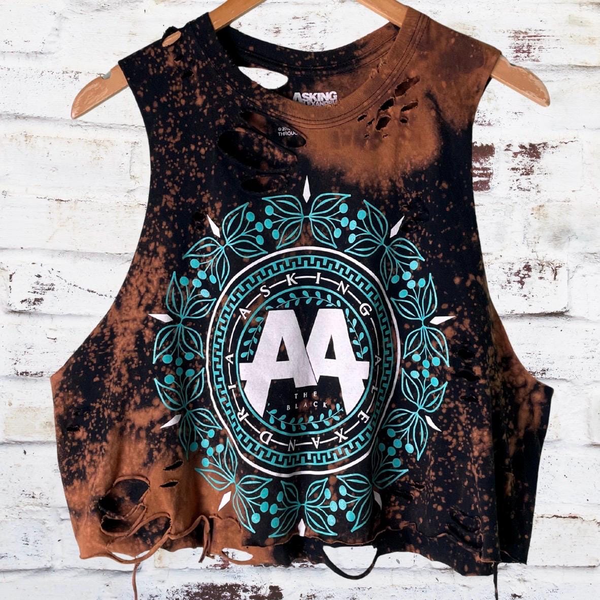 Asking Alexandria Cropped Band Shirt