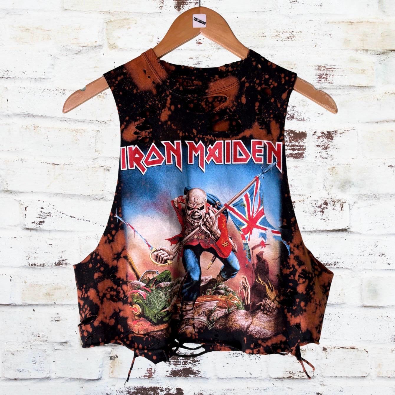Iron Maiden - The Trooper Cropped Tee